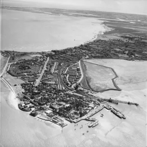 Prints of The Outer Part of Town Eastward and Westward, Harwich, Essex, 1961 Essex Prints: Harwich Town Print, 1961