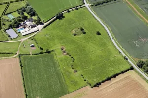 Alstoe Moot Print: A 2015 Photograph of a Medieval Village Remnant