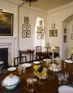 The Queen Mother Prints: Walmer Castle Dining Room Print