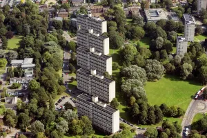 Prints of Alton West Estate, Roehampton, Greater London, 2021 Greater London Prints: Alton West Estate Tall Buildings Print 2021