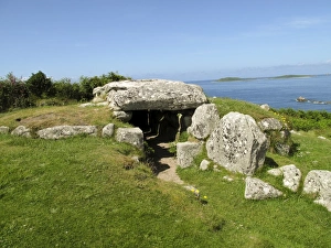 Bants Carn Burial Chamber, Isles of Scilly N090268 Bants Carn Burial Chamber, Isles of Scilly N090268