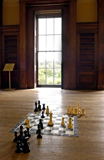 Related Images Gallery: Belsay Hall chess board N070013