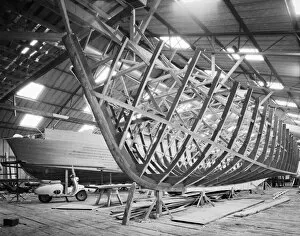 Timber Gallery: Boatyard, Norfolk BB99_01083