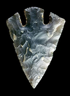 Images Dated 22nd September 2010: Bronze age arrow head J930088