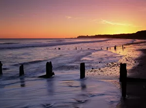Tide Gallery: Coastal view at sunrise K011524