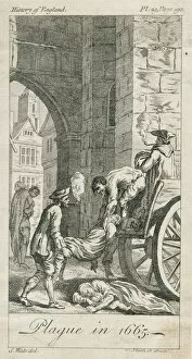 Images Dated 10th March 2016: Collecting plague victims 65J_HOL_1665_A
