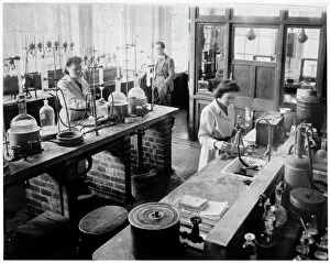 England at War 1939-45 Collection: Cordite laboratory HAY03_01_087