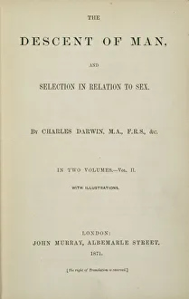 The Descent of Man by Charles Darwin K970312 The Descent of Man by Charles Darwin K970312