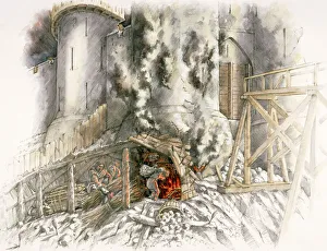 Castles Gallery: Dover Castle siege J020151