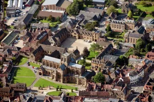 Prints of Sherborne Abbey, Dorset. Photographed in September 2015 Dorset Prints: Sherborne Abbey Print, 2015