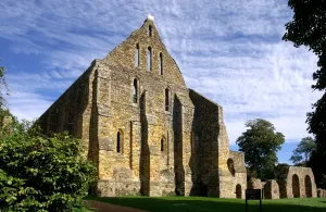 Battle Of Hastings Prints: Battle Abbey Print: South Dormitory Range Latrine Arches