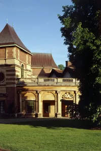 Palace Prints: Eltham Palace Print - Main Entrance View