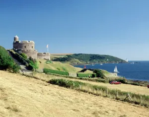 South West England Landmarks Prints: St Mawes Castle J870402