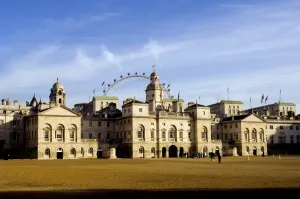 Georgian Buildings Prints: Horse Guards Print: A Palladian Building in Whitehall, London