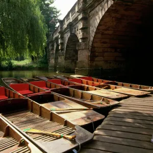 Bridges – River Crossings and Engineering Structures: River Cherwell Print, Oxford