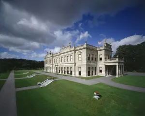 Victorian Architecture - Buildings, Streets and Landmarks: Brodsworth Hall Print: South Yorkshire Exterior Facades