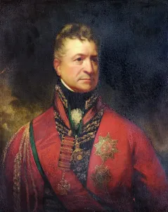 Prints of APSLEY HOUSE, London. Lt. General Sir Thomas Picton c.1815 (1758-1815) by Sir William BEECHEY (1753-1839). WM 1485-1948 B Prints: Print of Lt. General Sir Thomas Picton in uniform, circa 1815