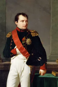 Print of Napoleon's Head by Robert Lefevre