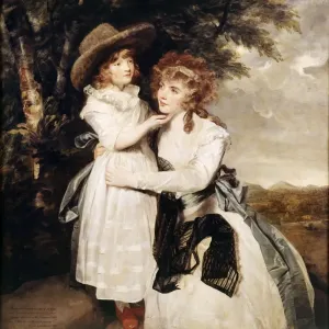 Reynolds' Print of Miss Cocks and her Niece (c1790)
