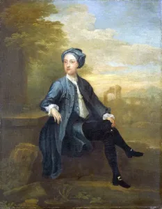 Prints of MARBLE HILL HOUSE, Twickenham, Richmond, Middlesex. Sir Robert Pye 1731 by William HOGARTH (1697-1764) H Prints: Print of Sir Robert Pye at Marble Hill House