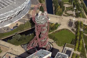 Print of The ArcelorMittal Orbit sculpture in 2021
