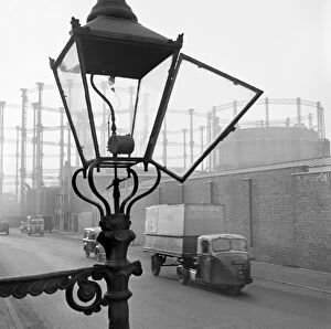 The 1960s Gallery: Gas street light, Kings Cross AA066009