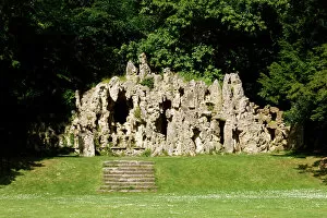Images Dated 6th October 2011: Grotto at Old Wardour Castle K951544