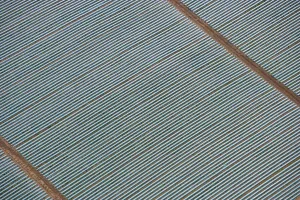Tunnel Prints: Polytunnel Aerial View Print, Wood Bevington Farm