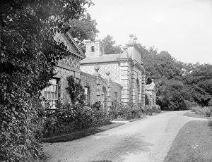 <b class=qtipBold><figcaption>Highclere CC72_00783</figcaption></b><br>Highclere Castle, Lake House, Highclere, Hampshire. The front of the building, built as a summer house or fishing pavilion by Milford Lake. Photographed by Henry Taunt, late 19th century.<br><em>© Historic England Archive</em> Highclere CC72_00783