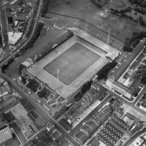 Prints of ST JAMES PARK, Newcastle-upon-Tyne. Aerial view of the Home of Newcastle United Football Club, photographed in 1968. Aerofilms Collection (see Links) United Kingdom Prints: St James Park Aerial Print