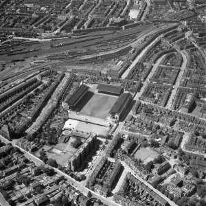 Highbury Stadium Aerial Print, 1957