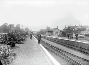 Long Hanborough Station Master Print, 1920