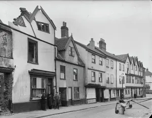 Oak Street Norwich Print 1942