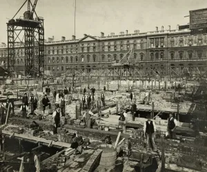 Photos Of Edwardian England Prints: Silver gelatin DOP print of Great George Street, Westminster