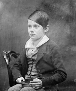 William Erasmus Darwin Print - 1849 Daguerreotype