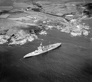 Aerial Views Gallery: HMS Warspite EAW005978