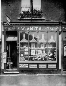 Then and Now England - Historic Change Over Time: Print of the Post Office in Maidenhead, Berkshire