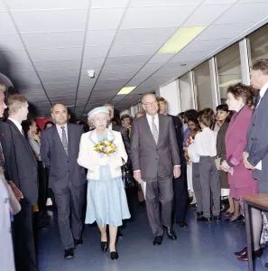 Hospital Prints: Print of Royal Opening Ceremony at Chelsea and Westminster Hospital
