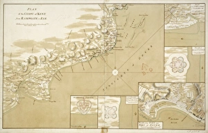 Kent coastal defences in 1740 J010166 Kent coastal defences in 1740 J010166