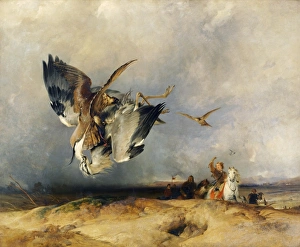 Landseer - Hawking in the Olden Time J910512 Landseer - Hawking in the Olden Time J910512
