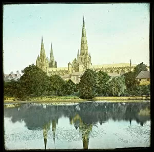 Religious Architecture Gallery: Lichfield Cathedral MOX01 / 01 / 001