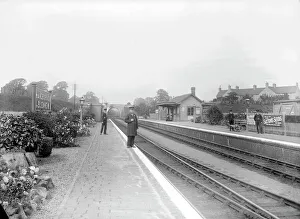 Images Dated 7th June 2011: Long Hanborough Station Master BB69_05293