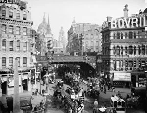 Victorian Architecture Gallery: Ludgate Circus, London CC97_01518