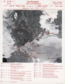 Luftwaffe targets in Southampton LFT01_01_01 Luftwaffe targets in Southampton LFT01_01_01