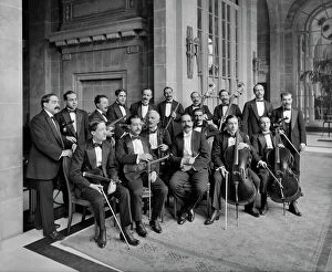 Images Dated 19th February 2011: Orchestra of the Midland Adelphi Hotel 1914 BL22620