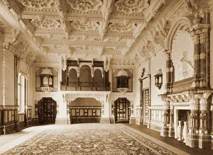 Indian Architecture Gallery: Osborne House, Durbar Room, 1892 K010284