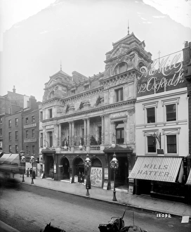 Theatres Gallery: Oxford Music Hall, Oxford Street, London 1893 BL12092