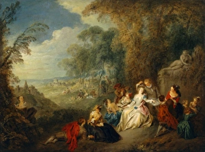 <b class=qtipBold><figcaption>Pater - Fete Champetre J920215</figcaption></b><br>KENWOOD HOUSE, THE IVEAGH BEQUEST, London. "Fete Champetre" by Jean-Baptiste-Joseph PATER (1695-1736). IBK 954.<br><em>© Historic England</em> Pater - Fete Champetre J920215