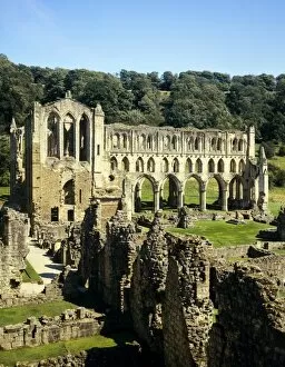 Images Dated 13th July 2005: Rievaulx Abbey J880323