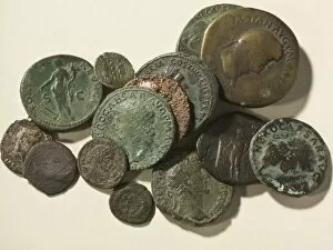 Roman objects and artefacts Gallery: Roman coins N120023